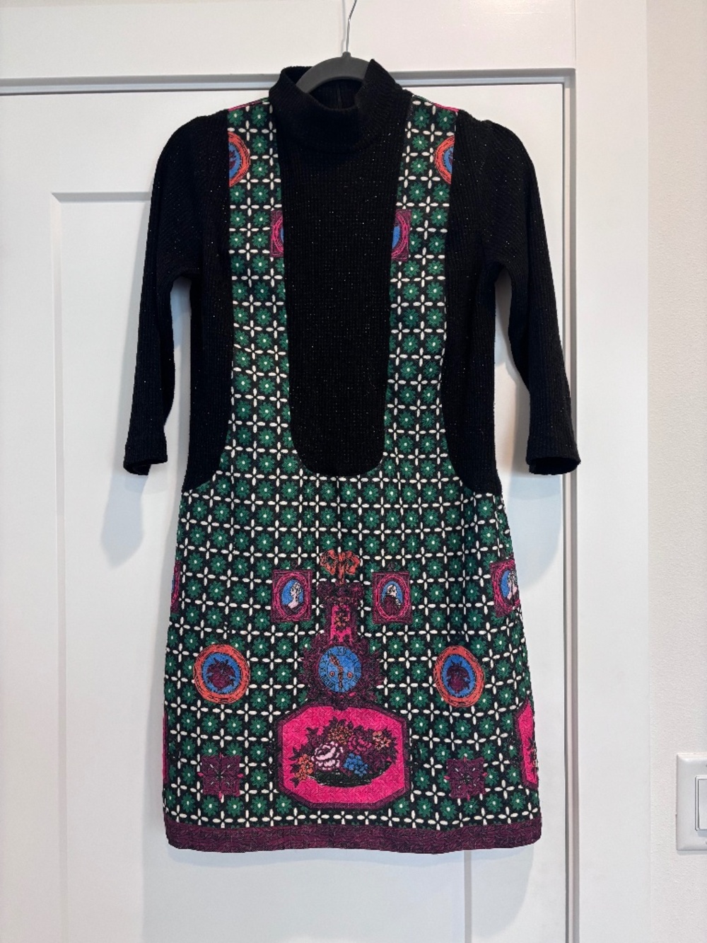 Anna Sui Mini Sweater Dress Size 4
